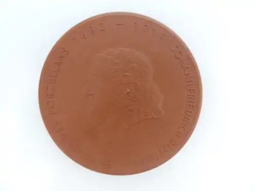 Meissen Medaille: Erfinder des Porzellans 1682-1719 Johann Friedrich bu0632