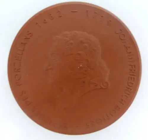 Meissen Medaille: Erfinder des Porzellans 1682-1719 Johann Friedrich bu0632