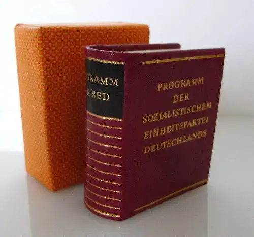 Minibuch: Programm der sozialistischen Winheitspartei Deutschlands bu0025