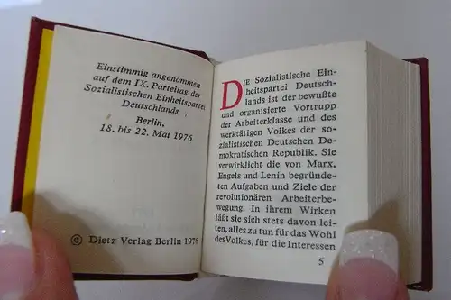 Minibuch: Programm der sozialistischen Winheitspartei Deutschlands bu0025