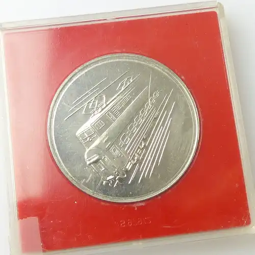 Medaille : Vereinigter Schienfahrzeugbau der DDR Exporte in vier Kontinente/r565