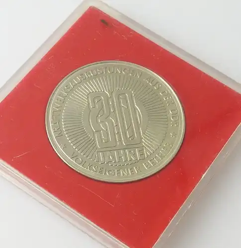 Medaille : 30 Jahre Kraftwerksausrüstung Volkseigener Betrieb aus der DDR / r571