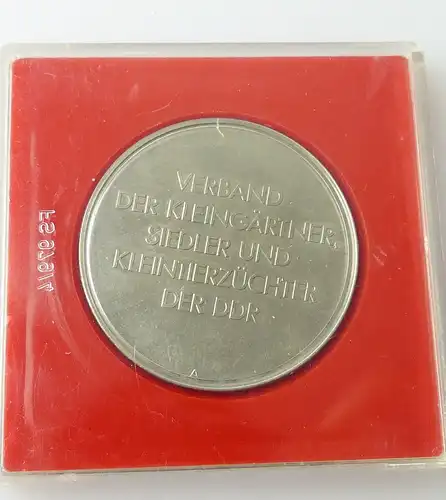 Medaille : 25.Jahrestag 1959-1984 Verband der Kleigärtner,Siedler der DDR /r569