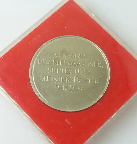 Medaille 25.Jahrestag 1959-1984 Verband der Kleigärtner Siedler der DDR r568