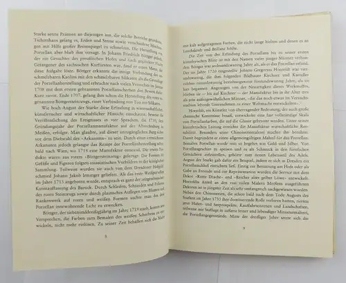 #e6768 Porzellan aus der Meißner Manufaktur von Günter Meier 1982 2. Auflage