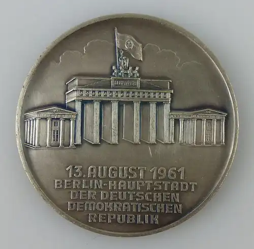 Medaille 13. August 1961 Berlin Hauptstadt der DDR, Für den Schutz de, Orden3167