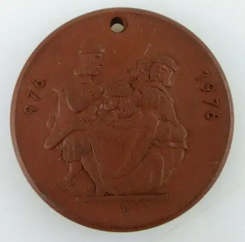 Meissen Medaille: DDR 1000 Jahre Altenburg 976-1976