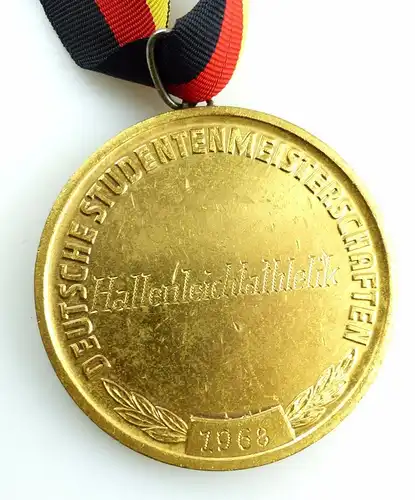 #e5533 DDR Medaille Deutsche Demokratische Republik ADS Leichtazhletik 1967 Gold