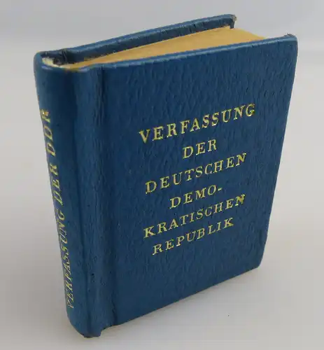 Minibuch: Verfassung der deutschen demokratischen Republik 6. April 1968 e169