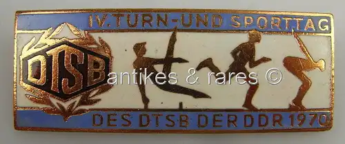 Abzeichen: VI. Turn- und Sporttag des DTSB der DDR 1970