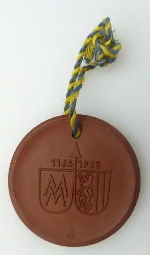 Meissen Medaille deutsche demokratische Republik 800 Jahre Leipzig 1965 bu0678