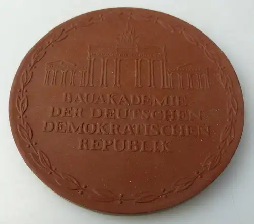 Meissen Medaille: Bauakademie der DDR In Würdigung hoher wissenschaft, Orden1733