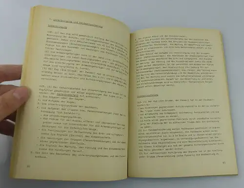 Gefechtsvorschrift der Landstreitkräfte 1984 Zug und Gruppe / Panzer, Buch2563