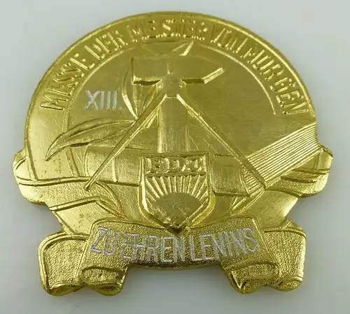 Medaille: FDJ MMM 1970 Dessau, XIII Zu Ehren Lenins Messe Meister von, Orden1649