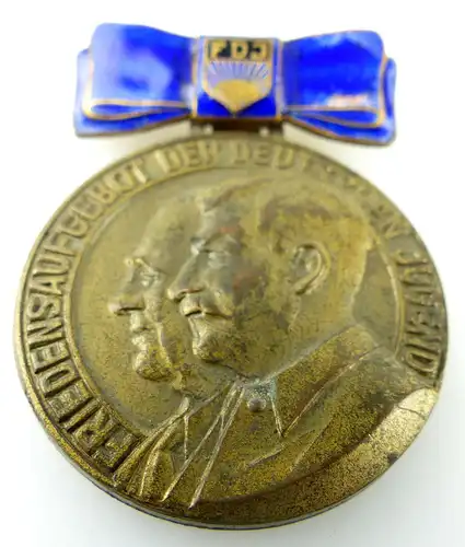 FDJ Medaille: Friedensaufgebot der deutschen Jugend 1950 e1739