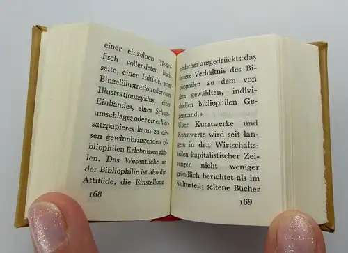 2 Minibücher: Heinz Knobloch - Rund um das Buch Offizin Andersen Nexö e095