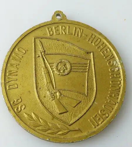 Medaille : SG Dynamo Berlin- Hohenschönhausen 55 Jahre  / r477