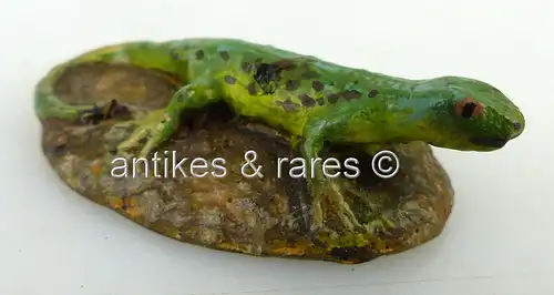 altes Elastolin Tier: Salamander, sehr selten (linol135)