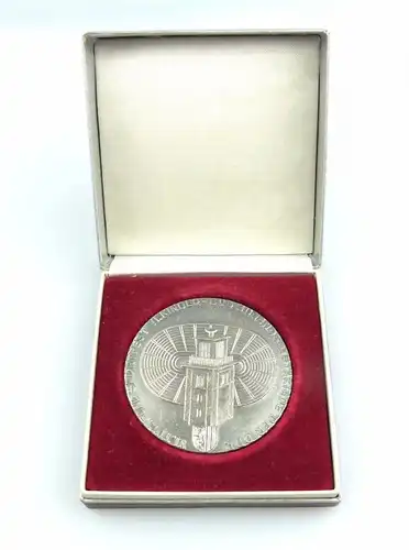 #e5679 Medaille Kinder- und Jugend- Spartakiade der DDR Leipzig 1977 Sportfest