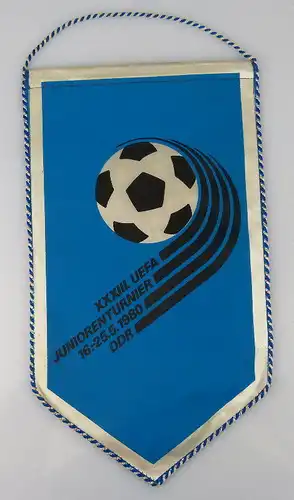 Wimpel: XXXIII. UEFA Juniorenturnier 16.-25.5.1980 DDR, Orden2166