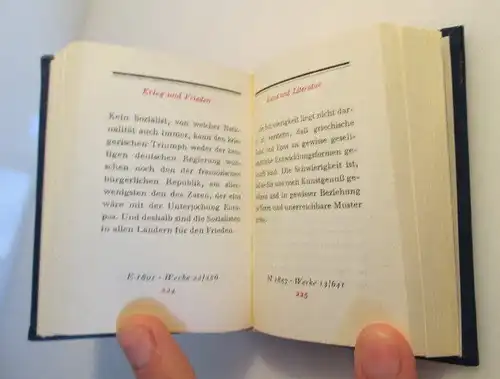 Minibuch: Marx Engels Worte Offizin Andersen Nexö bu0207