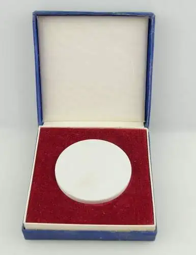 e12295 Meissen Medaille Heim Electric Export Import 25 Jahre Handelspartner 1985