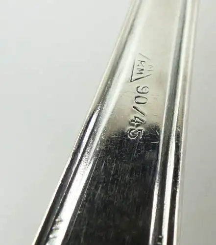 #e8175 6 versilberte Esslöffel und 6 Gabeln von MKM 90er Silberauflage