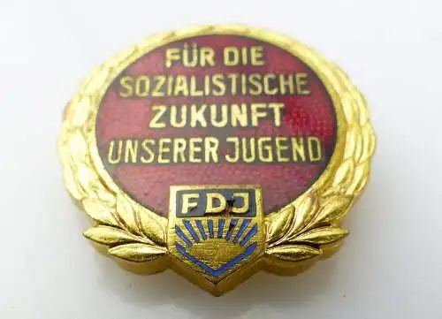 DDR Abzeichen: Für die sozialistische Zukunft unserer Jugend FDJ V Nr.1240 e1055