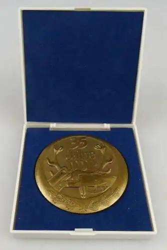 Medaille: 35 Jahre DDR, Jagd, bronzefarben, Orden1521
