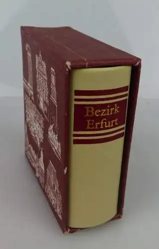 Minibuch: Bezirk Erfurt Offizin Andersen Nexö Leipzig 1986 bu0722