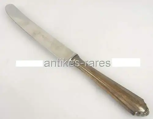 Altes Messer in 800 (Ag) Silber Modell Friederike, Bremer Silberwarenfabrik