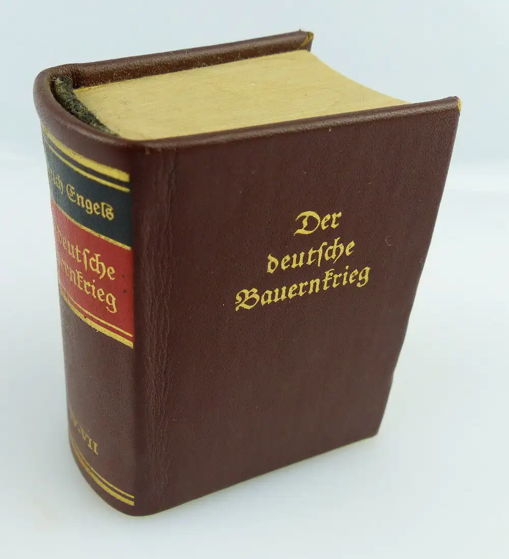 Minibuch: Friedrich Engels der deutsche Bauernkrieg 4-7 altdeutsche Schrift e216