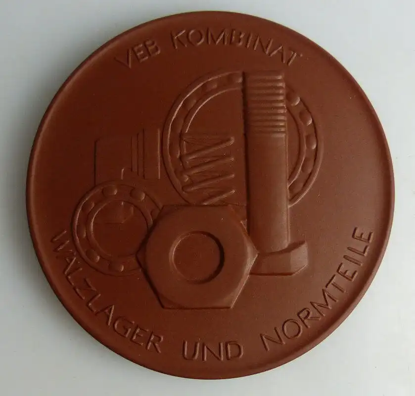 Meissen Medaille: VEB Kombinat Wälzlager und Normteile, In Anerkennun, Orden1782