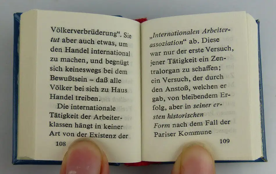 Minibuch: Marx Engels Kritik des Gothaer Programmentwurfes 1875 Buch1587