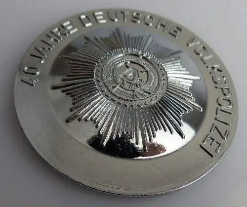 Medaille: 40 Jahre Deutsche Volkspolizei VP Kreisamt Quedlinburg, Orden2075