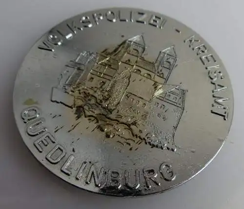 Medaille: 40 Jahre Deutsche Volkspolizei VP Kreisamt Quedlinburg, Orden2075