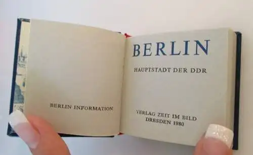 Minibuch: Berlin Hauptstadt der DDR bu0095