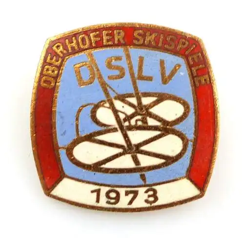 #e5666 DDR - Anstecknadel - Oberhofer Skispiele 1973 DSLV