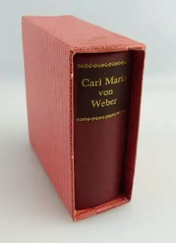 Minibuch: Carl Maria von Weber - Eine Lebensskizze e037