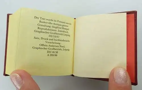 Minibuch: Carl Maria von Weber - Eine Lebensskizze e037