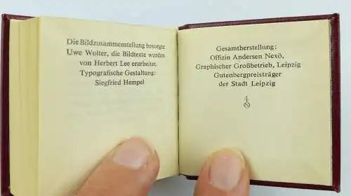 Minibuch Mut und Kraft Dynamo Graphischer Großbetrieb Leipzig 1980 r165
