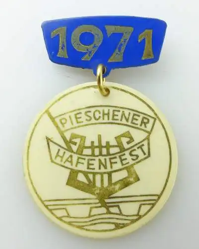Abzeichen: Pieschener Hafenfest 1971 Dresden 2.-4. Juli 1971  e1517