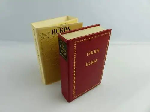 Minibuch: Iskra Die leninsche Iskra Verlag Kniga Moskau e019