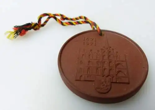 Meissen Medaille 500 Jahre Älbrechtsburg Meissen DDR 1471 1971 bu0673