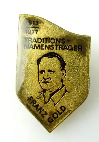 Abzeichen: Traditionsnamenträger 1913-1977 Franz Gold e1706