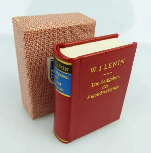 Minibuch: W. I. Lenin - Die Aufgaben der Jugendverbände FDJ bu0972