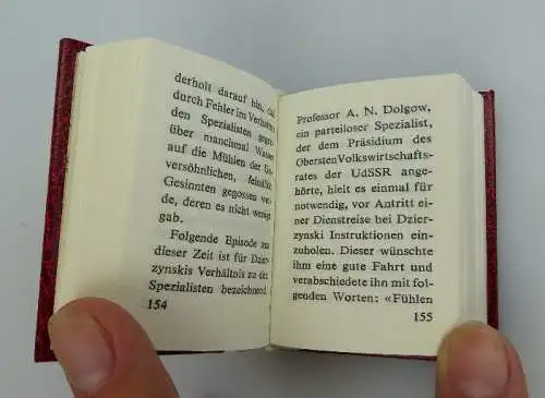 Minibuch: Feliks Edmundowitsch Dzierzynski Leben und Wirken bu0229