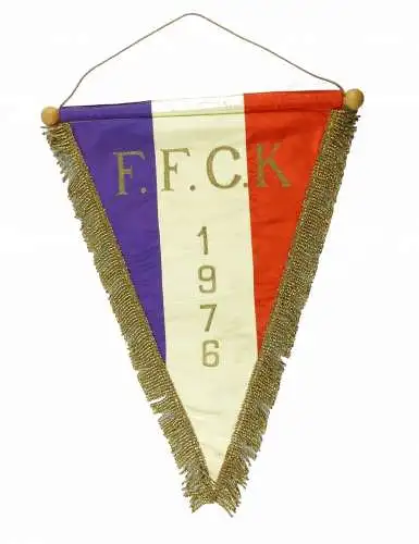 #e6346 Original alter Wimpel F.F.C.K. 1976 Kajak