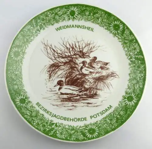 Teller: Jagdwesen Weidmannsheil Bezirksjagdbehörde Potsdam, so235