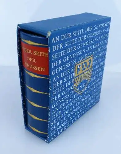Minibuch: An der Seite der Genossen FDJ überreicht vom Zentralrat FDJ bu0958